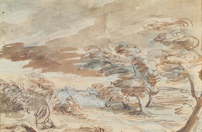 Landscape by Theodore Gericault